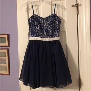 C.W. Designs custom made party dress youth 14
